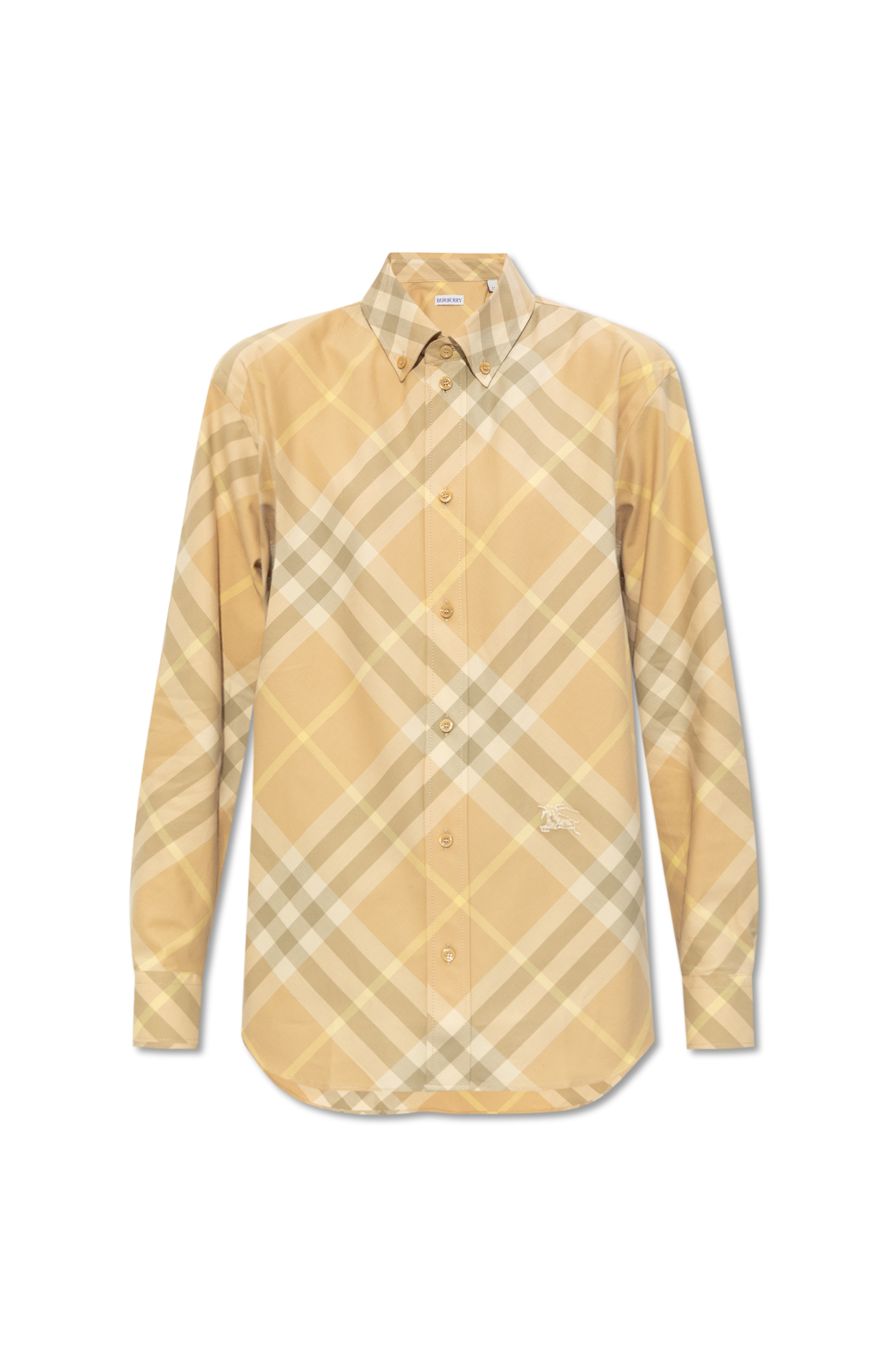 Burberry shirt womens sale yellow